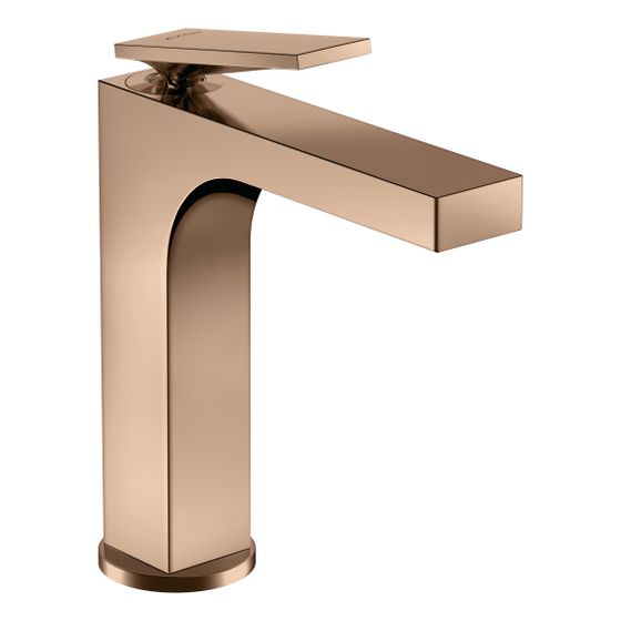 Hansgrohe AXOR Citterio Einhebel-Waschtischmischer 160mm, 5l/min, Hebelgriff, Ablaufgarnitur, Polished Red Gold