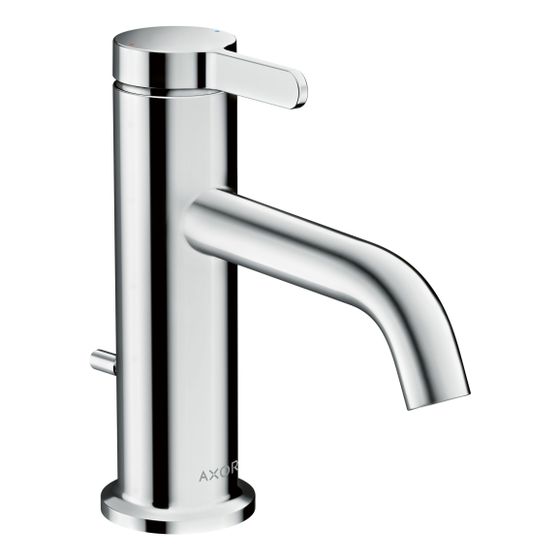 Hansgrohe AXOR One Einhebel-Waschtischmischer 70mm, 5l/min, Hebelgriff, Zugstangen-Ablaufgarnitur, Chrom