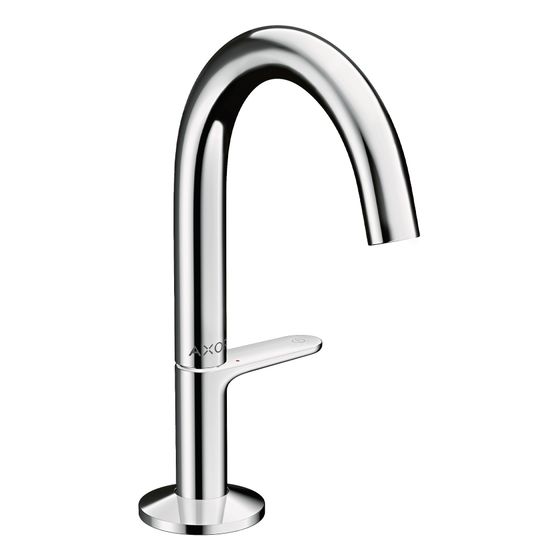 Hansgrohe AXOR One Waschtischmischer Select 140mm, 5l/min, Push-Open Ablaufgarnitur, Chrom