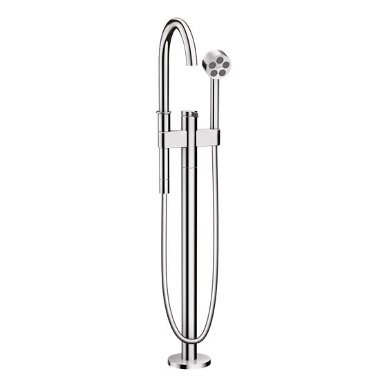 Hansgrohe AXOR One Einhebel-Wannenmischer bodenstehend, 21,5l/min, Chrom