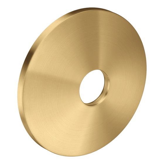 Hansgrohe AXOR One Rosette D. 90mm für 1-Loch Waschtischmischer Unterputz, Brushed Gold Optic
