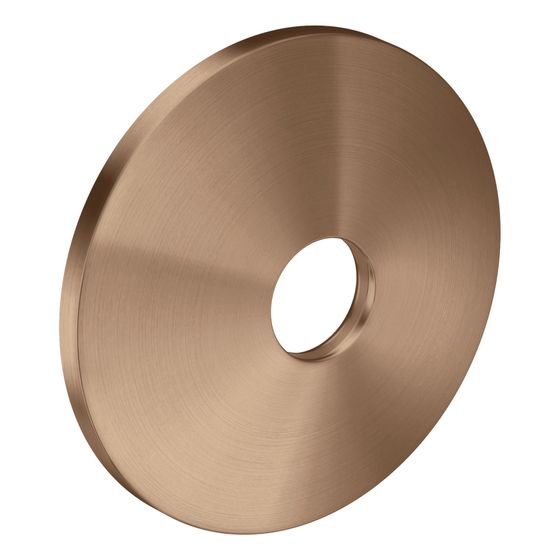 Hansgrohe AXOR One Rosette D. 90mm für 1-Loch Waschtischmischer Unterputz, Brushed Red Gold