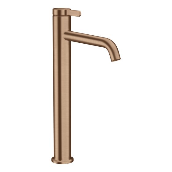 Hansgrohe AXOR One Einhebel-Waschtischmischer 260mm, 5l/min, Hebel-Grifffür AWT, Ablaufgarnitur, Brushed Red Gold