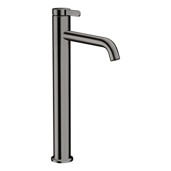 Hansgrohe AXOR One Einhebel-Waschtischmischer 260mm, 5l/min, Hebel-Grifffür AWT, Ablaufgarnitur, Polished Black Chrome