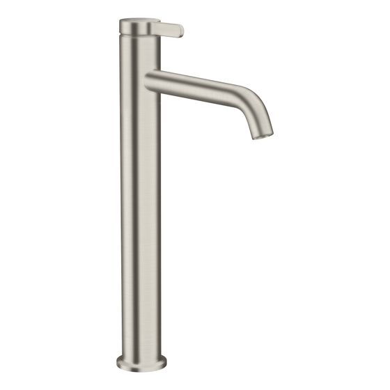 Hansgrohe AXOR One Einhebel-Waschtischmischer 260mm, 5l/min, Hebel-Grifffür AWT, Ablaufgarnitur, Edelstahl Optic