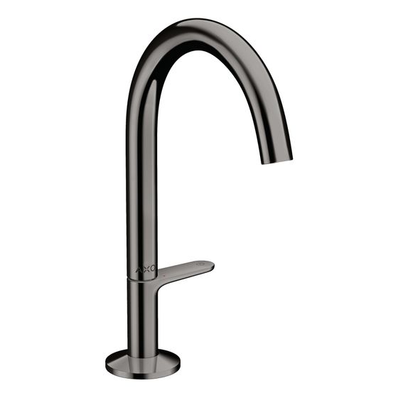 Hansgrohe AXOR One Waschtischmischer Select 170mm, 5l/min, Push-Open Ablaufgarnitur, Polished Black Chrome