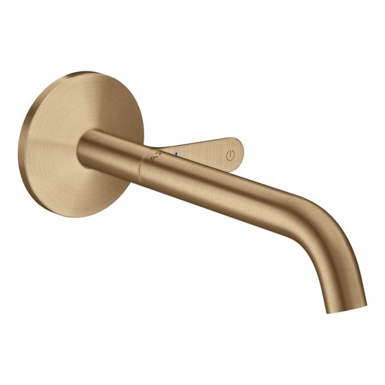 Hansgrohe AXOR One Waschtischmischer Unterputz für Wandmontage Select, Auslauf 220mm, Brushed Bronze