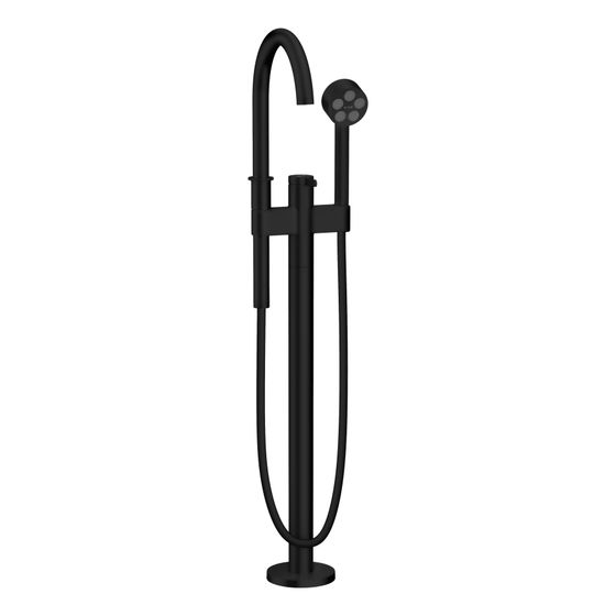Hansgrohe AXOR One Einhebel-Wannenmischer bodenstehend, 21,5l/min, Mattschwarz