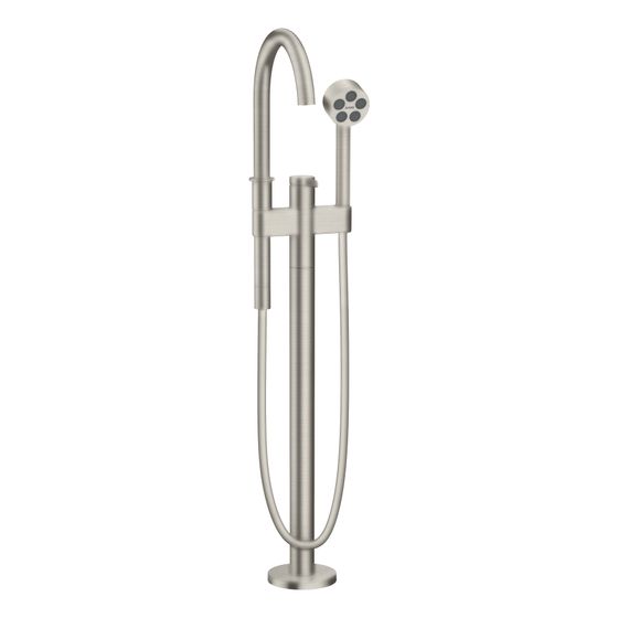 Hansgrohe AXOR One Einhebel-Wannenmischer bodenstehend, 21,5l/min, Edelstahl Optic