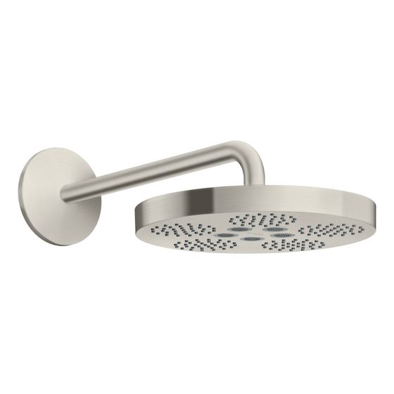 Hansgrohe AXOR One Kopfbrause 280mm, 12,3l/min, 1jet, Brausearm, Edelstahl Optic