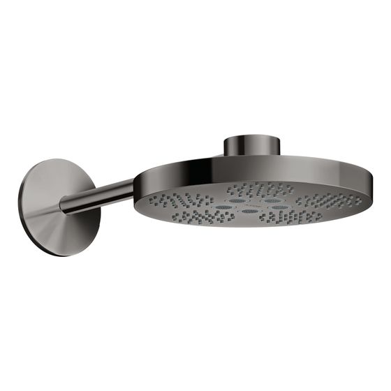 Hansgrohe AXOR One Kopfbrause 280mm, 18,1l/min, 2jet, Brausearm, Polished Black Chrome