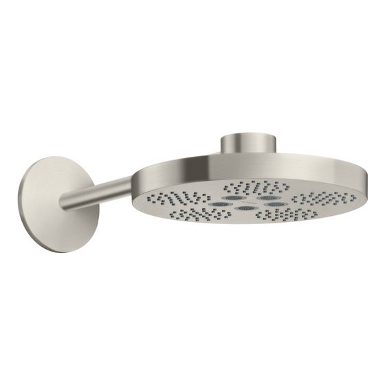 Hansgrohe AXOR One Kopfbrause 280mm, 18,1l/min, 2jet, Brausearm, Edelstahl Optic