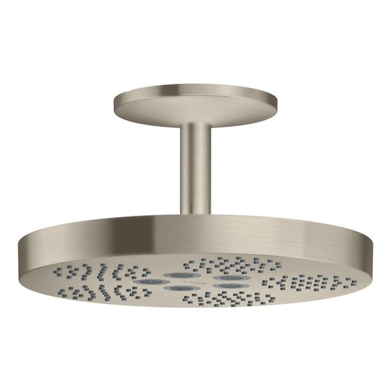 Hansgrohe AXOR One Kopfbrause 280mm, 12,2l/min, 1jet, Deckenanschluss, Brushed Nickel