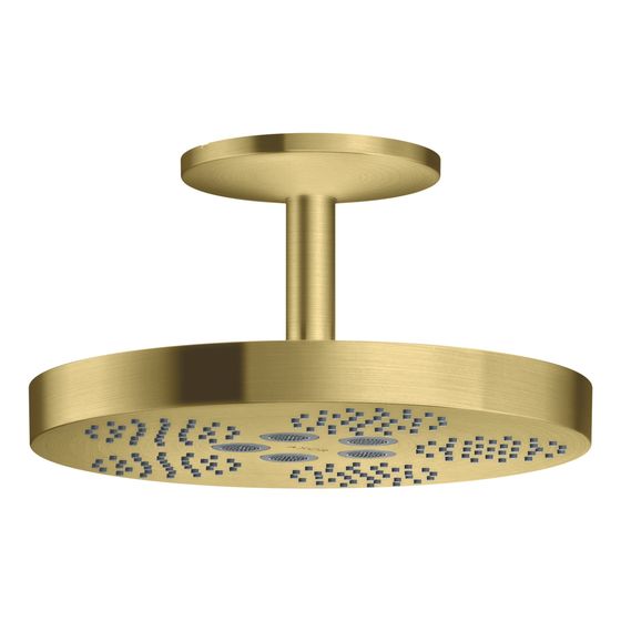 Hansgrohe AXOR One Kopfbrause 280mm, 12,2l/min, 1jet, Deckenanschluss, Brushed Brass