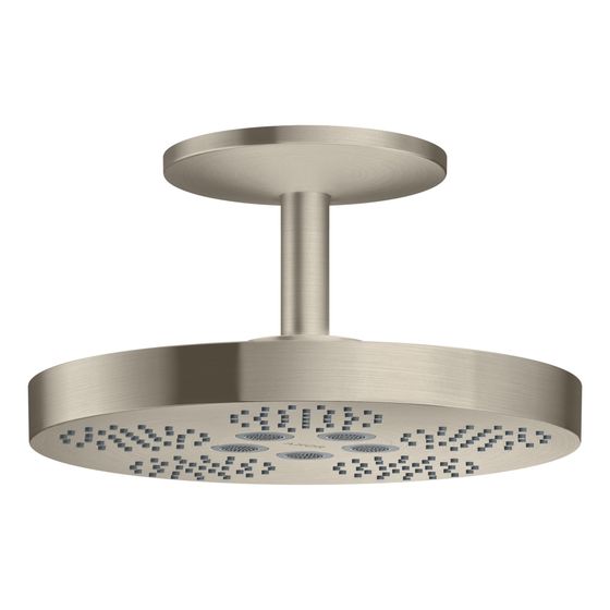 Hansgrohe AXOR One Kopfbrause 280mm, 18,1l/min, 2jet, Deckenanschluss, Brushed Nickel