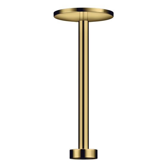 Hansgrohe AXOR One Deckenanschluss 300mm für Kopfbrause 280mm 2jet, Polished Gold Optic