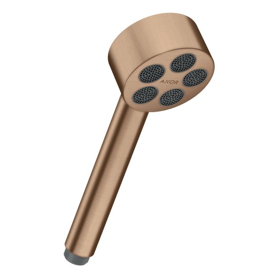 Hansgrohe AXOR One Handbrause 75mm, 9,1l/min, 1jet EcoSmart, Brushed Red Gold