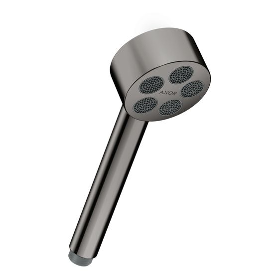 Hansgrohe AXOR One Handbrause 75mm, 9,1l/min, 1jet EcoSmart, Polished Black Chrome