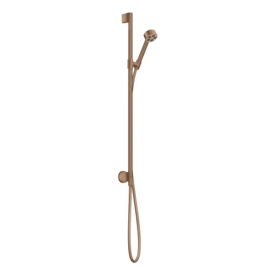 Hansgrohe AXOR One Brauseset 75mm, 9,1l/min, 1jet EcoSmart, Wandanschluss, Brushed Red Gold