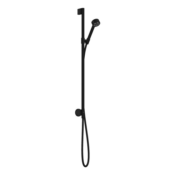 Hansgrohe AXOR One Brauseset 75mm, 9,1l/min, 1jet EcoSmart, Wandanschluss, Mattschwarz