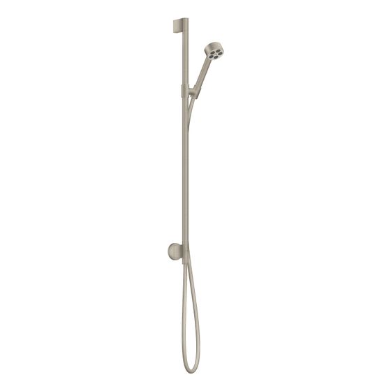 Hansgrohe AXOR One Brauseset 75mm, 9,1l/min, 1jet EcoSmart, Wandanschluss, Brushed Nickel