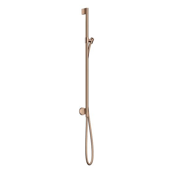 Hansgrohe AXOR One Brausestange 90cm, Wandanschluss, Brauseschlauch 160cm, Polished Red Gold