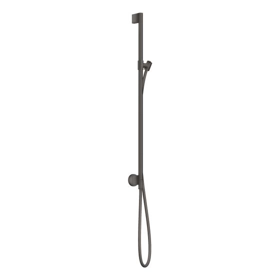 Hansgrohe AXOR One Brausestange 90cm, Wandanschluss, Brauseschlauch 160cm, Brushed Black Chrome