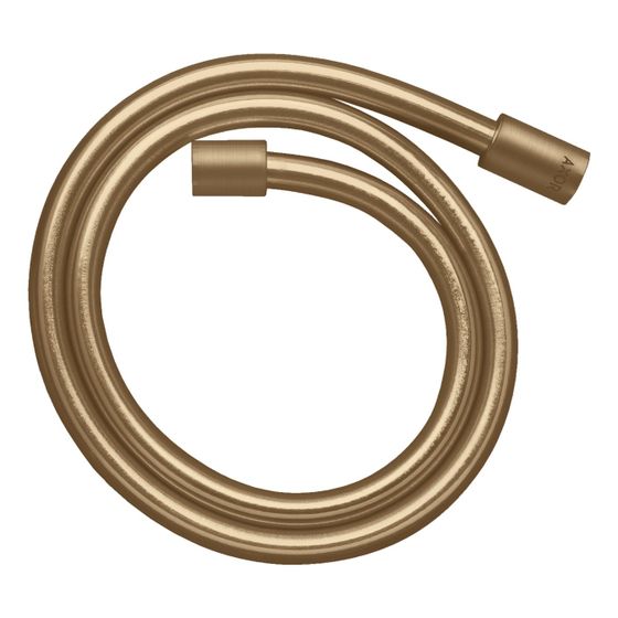 Hansgrohe AXOR ShowerSolutions Metalleffekt Brauseschlauch 125cm, zylindrischen Muttern, G 1/2