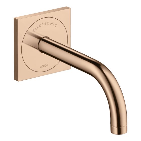 Hansgrohe AXOR Uno Elektronik-Waschtischmischer Unterputz, 5l/min, Auslauf 165mm, Polished Red Gold