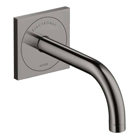 Hansgrohe AXOR Uno Elektronik-Waschtischmischer Unterputz, 5l/min, Auslauf 165mm, Polished Black Chrome