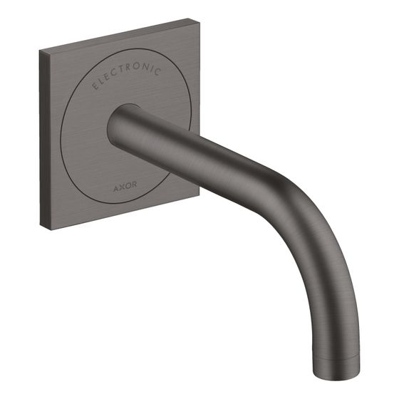 Hansgrohe AXOR Uno Elektronik-Waschtischmischer Unterputz, 5l/min, Auslauf 165mm, Brushed Black Chrome
