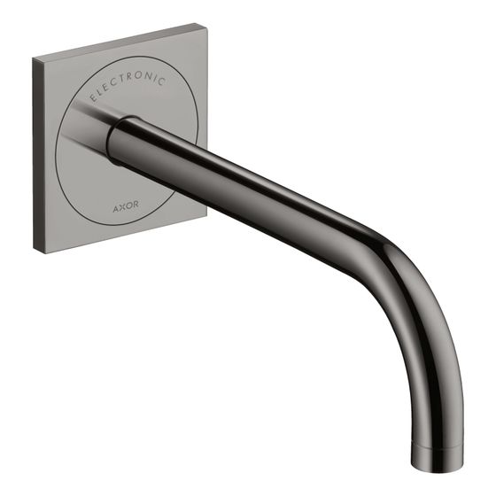 Hansgrohe AXOR Uno Elektronik-Waschtischmischer Unterputz, 5l/min, Auslauf 225mm, Polished Black Chrome