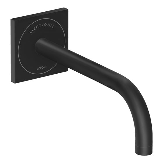 Hansgrohe AXOR Uno Elektronik-Waschtischmischer Unterputz, 5l/min, Auslauf 225mm, Mattschwarz