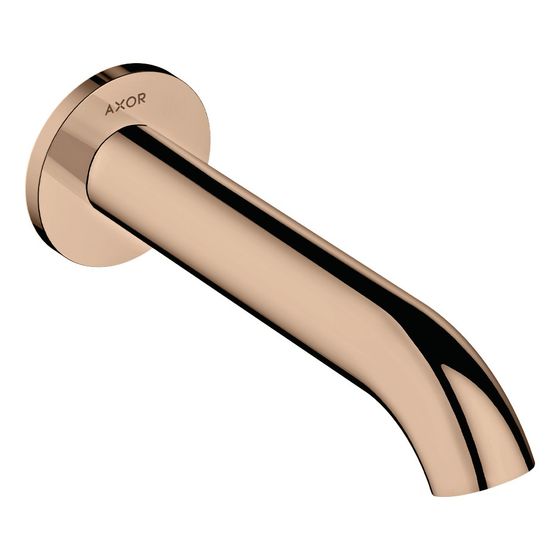 Hansgrohe AXOR Uno Wanneneinlauf, 19l/min, gebogen, Polished Red Gold