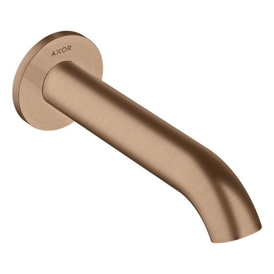 Hansgrohe AXOR Uno Wanneneinlauf, 19l/min, gebogen, Brushed Red Gold