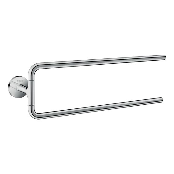 Hansgrohe AXOR Universal Circular Handtuchhalter zweiarmig, 490mm, Metall, Chrom