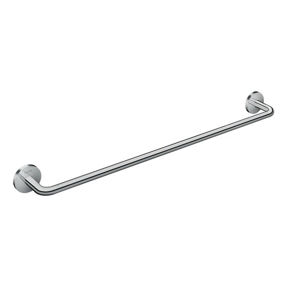 Hansgrohe AXOR Universal Circular Badetuchhalter 655mm, 600mm Bohrabstand, Metall, Brushed Bronze