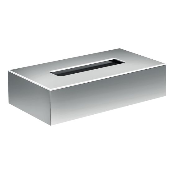 Hansgrohe AXOR Universal Circular Kosmetiktuchbox, Metall/Kunststoff, Wandmontage, Chrom