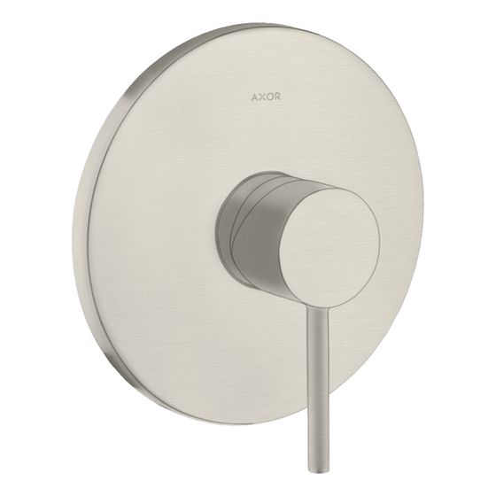 Hansgrohe AXOR Starck Einhebel-Brausemischer Unterputz, 29l/min, Pin-Griff, Edelstahl Optic