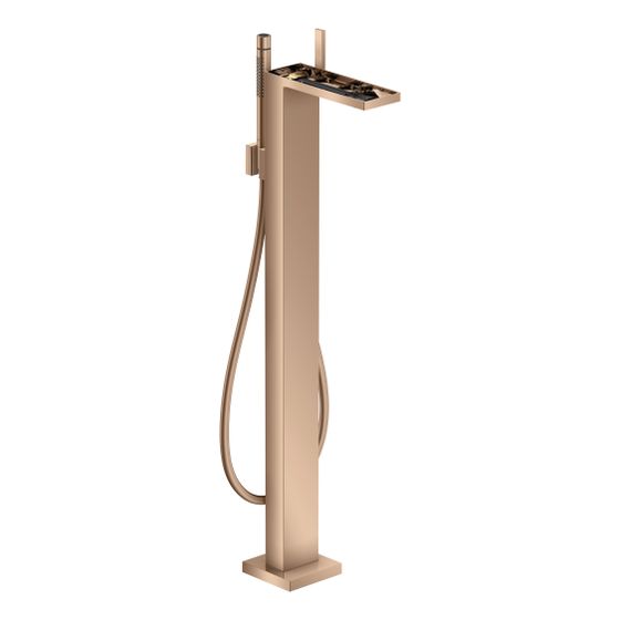 Hansgrohe AXOR MyEdition Einhebel-Wannenmischer bodenstehend, 20l/min, ohne Platte, Polished Red Gold