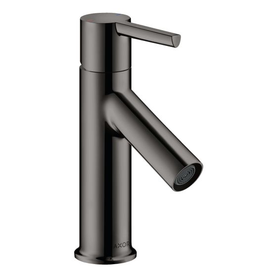 Hansgrohe AXOR Starck Einhebel-Waschtischmischer 80mm, 5l/min, Hebel-Grifffür HWB, Zugstangen-Ablaufg., Polished Black Chrome