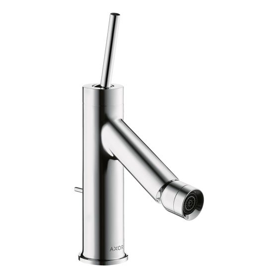 Hansgrohe AXOR Starck Einhebel-Bidetmischer, 7,5l/min, Pin-Griff, Zugstangen-Ablaufgarnitur, Chrom