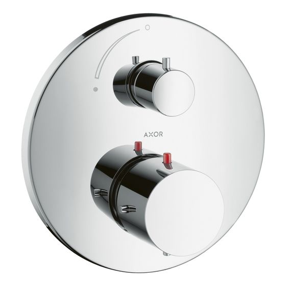 Hansgrohe AXOR Starck Thermostat Unterputz, 25l/min, Absperrventil, Chrom