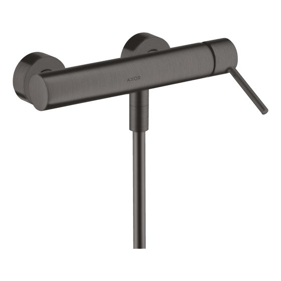 Hansgrohe AXOR Starck Einhebel-Brausemischer Aufputz, 28l/min, Pin-Griff, Brushed Black Chrome
