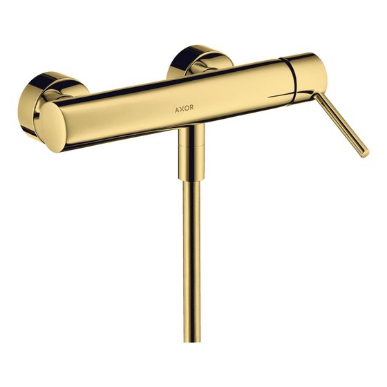 Hansgrohe AXOR Starck Einhebel-Brausemischer Aufputz, 28l/min, Pin-Griff, Polished Gold Optic