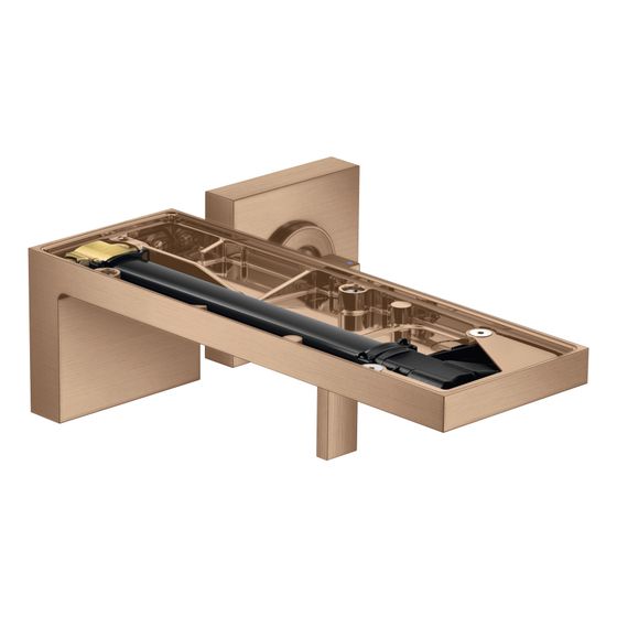 Hansgrohe AXOR MyEdition Einhebel-Waschtischmischer UP, 5l/min, für Wandmontage, Auslauf 221mm ohne Platte, Brushed Red Gold