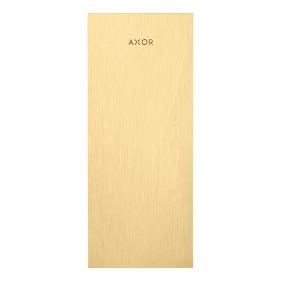 Hansgrohe AXOR MyEdition Platte 245mm, Metall, Brushed Gold Optic, 47904250