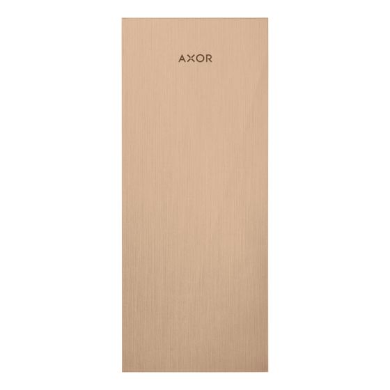 Hansgrohe AXOR MyEdition Platte 200mm, Metall, Brushed Red Gold, 47903310
