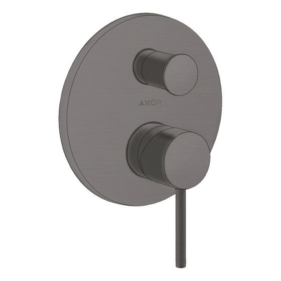 Hansgrohe AXOR Starck Einhebel-Wannenmischer UP, 26l/min, Pin-Griff, integrierter Sicherungskombination, Brushed Black Chrome