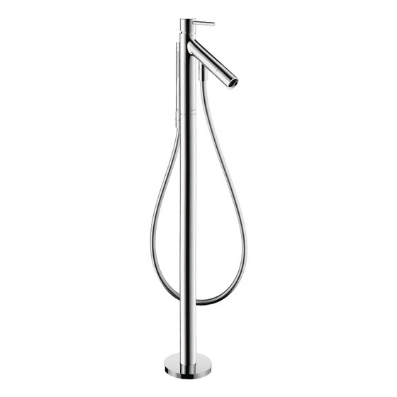 Hansgrohe AXOR Starck Einhebel-Wannenmischer bodenstehend, 18l/min, Pin-Griff, Chrom